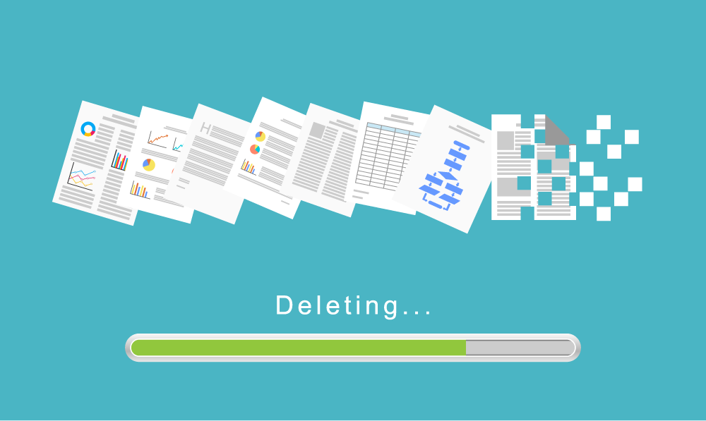 Risk Management: Delete old files