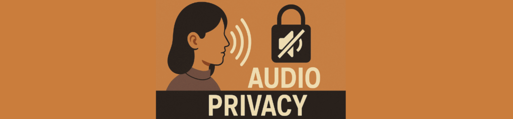 تقنيات خصوصية الصوت